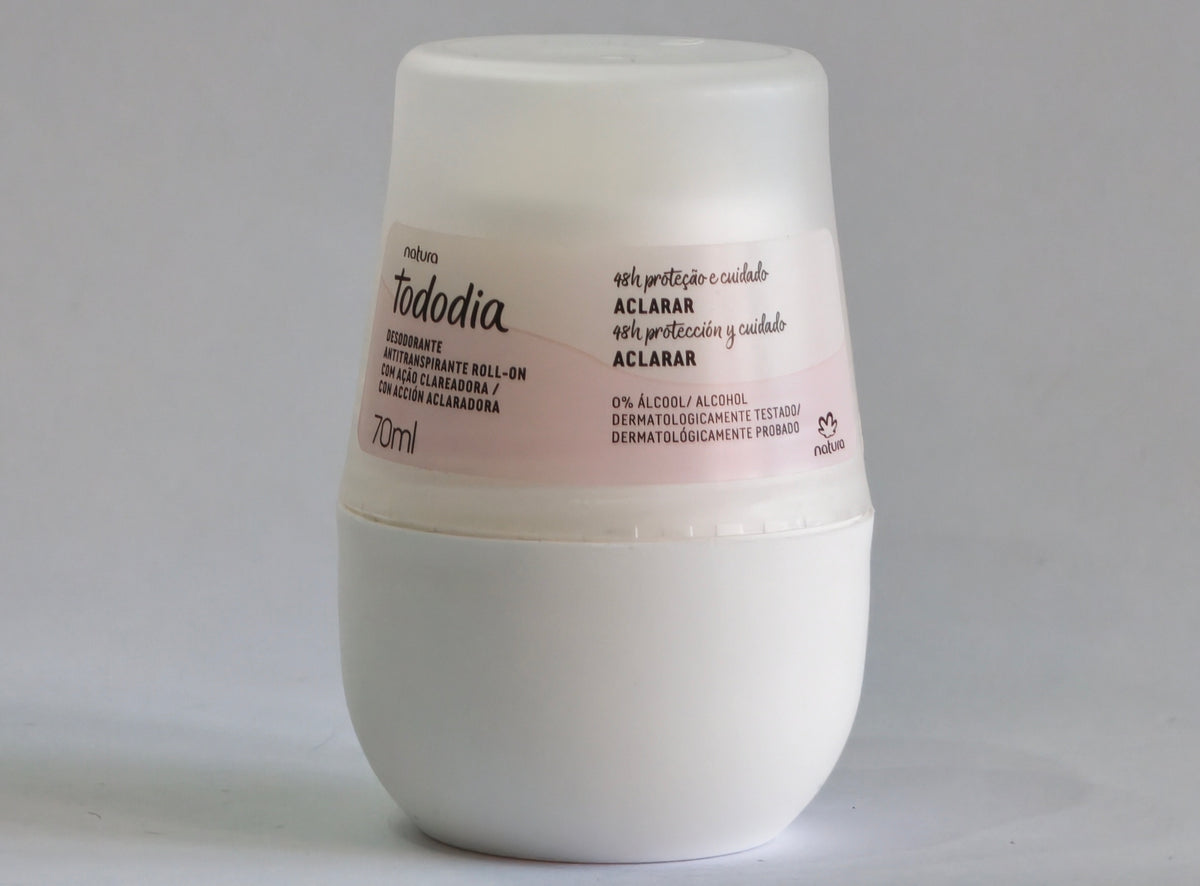 Desodorante Antitranspirante Roll-On Natura Tododia Aclarar - 70 ml