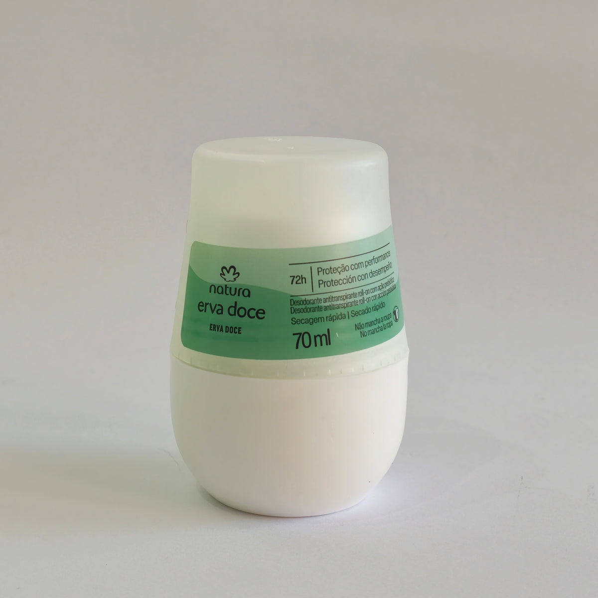 Desodorante Antitranspirante Roll-On Erva Doce Natura – 70 ml