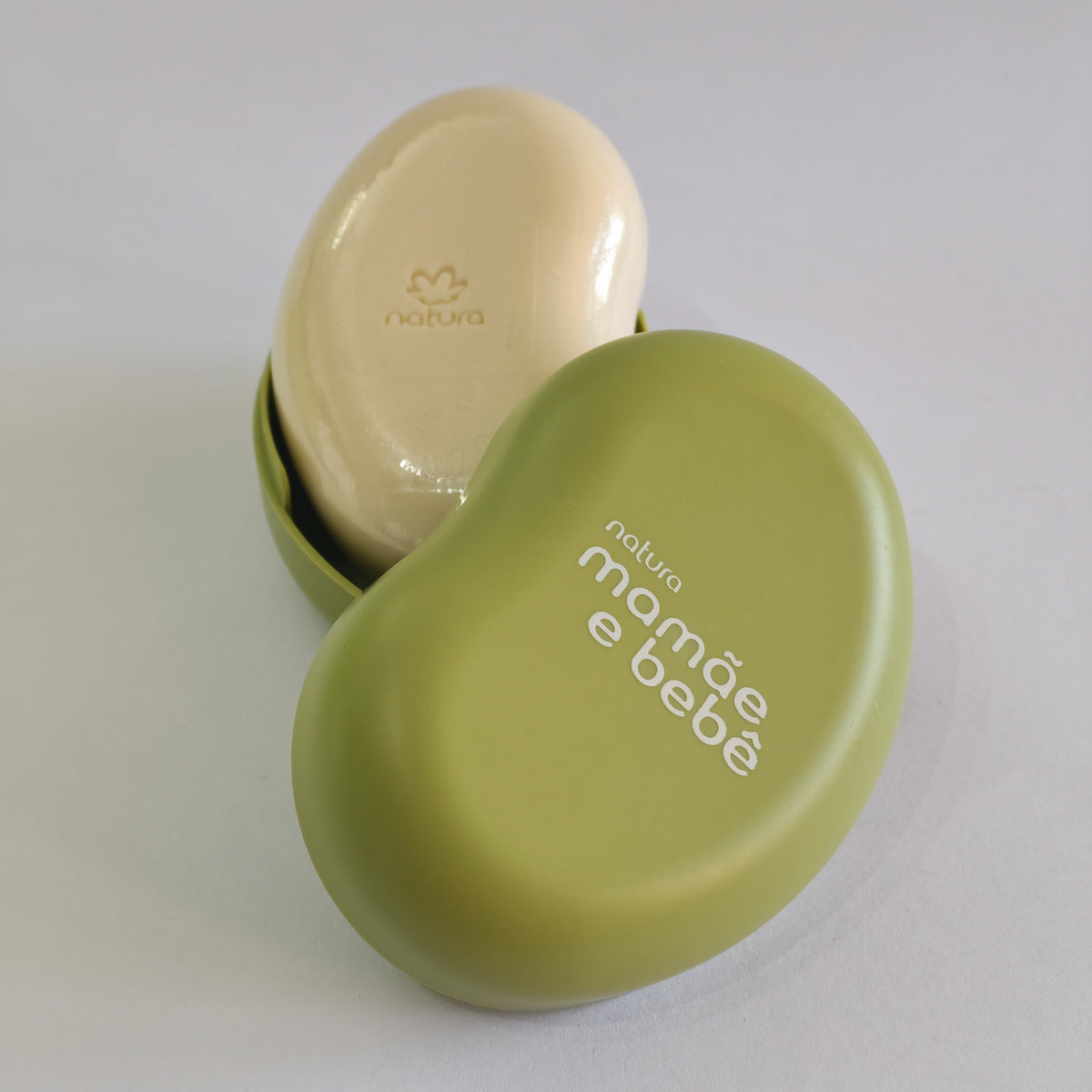 Jabón en Barra con Jabonera Natura Mamá y Bebé - 100 g